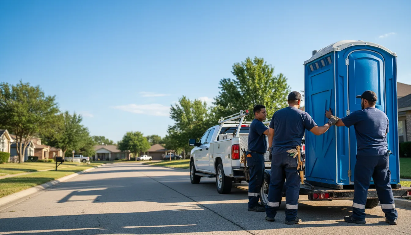 Portable Toilet Rental in Newark, OH near me